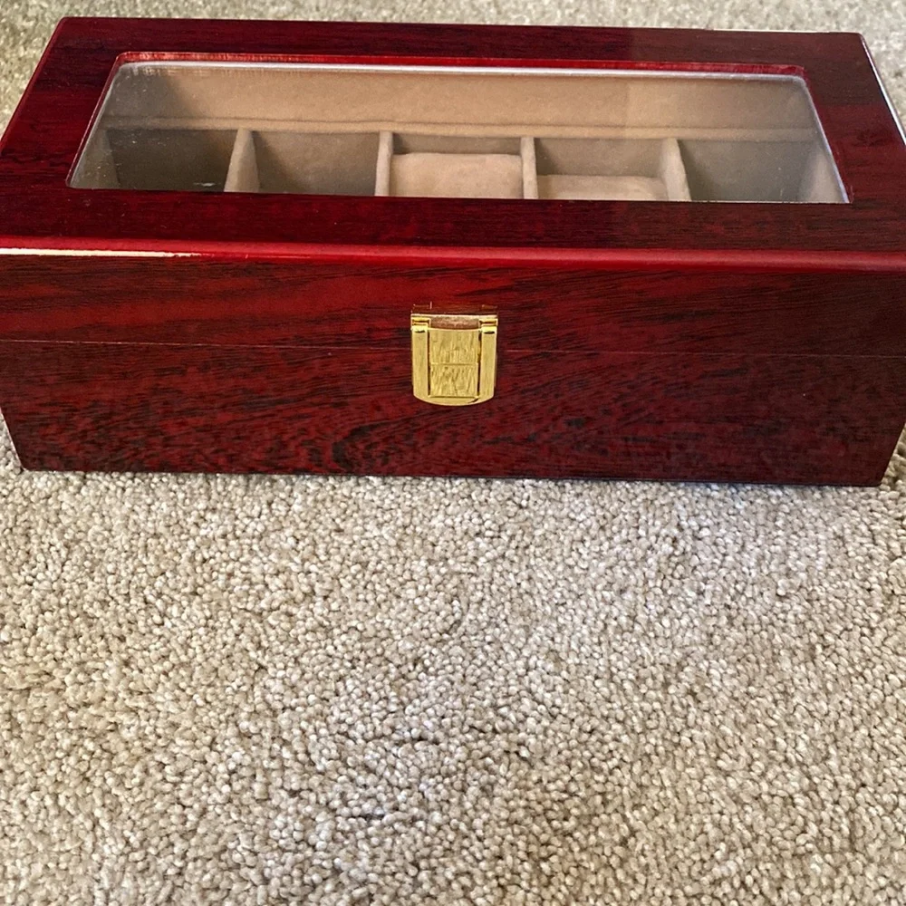Mens Watch Jewelry Box